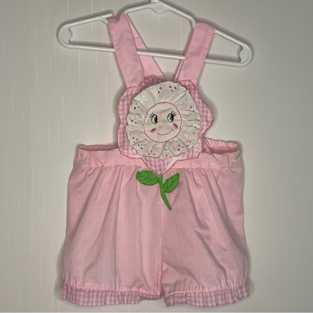 Vintage Baby Togs Creations Daisy Sunsuit Romper ✔️ Measurements and description